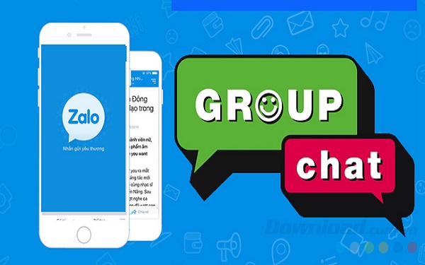 MoMo group messaging
